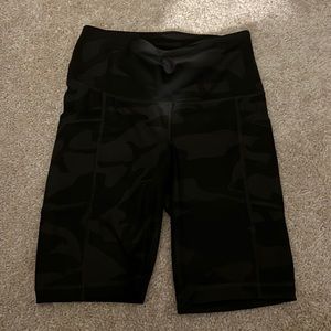 Camo Biker Shorts